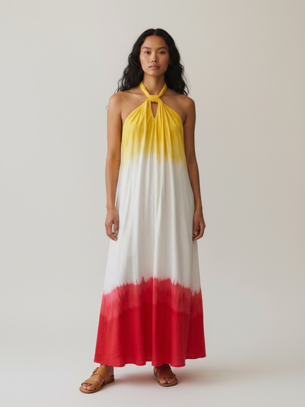INC Dip-Dyed Maxi Dress